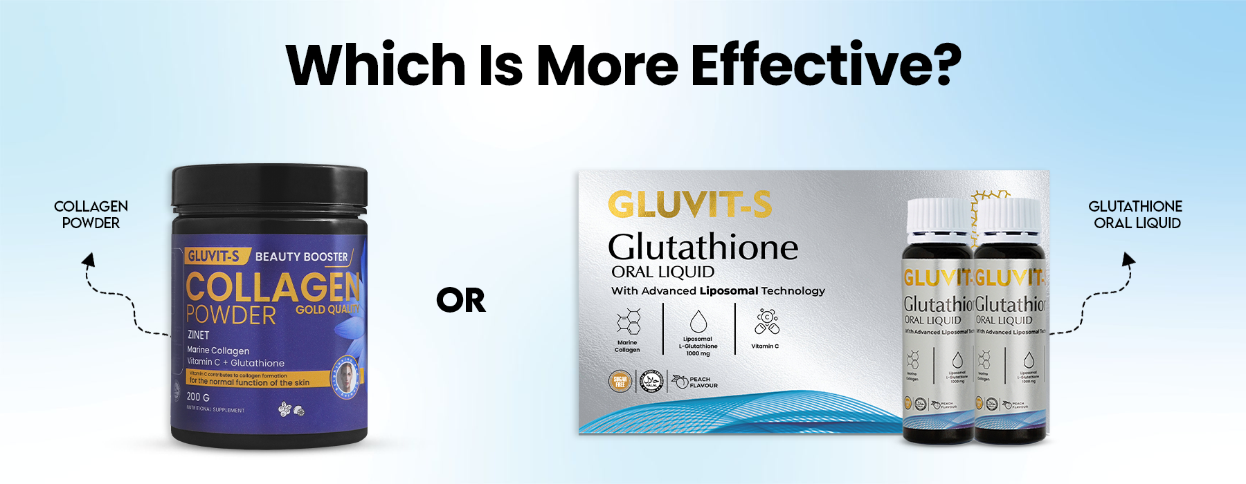Glutathione vs Collagen for Skin Whitening in Pakistan: Which Is More – Gluvit-S Glutathione vs Collagen for Skin Whitening in Pakistan: Which Is More – Gluvit-S
