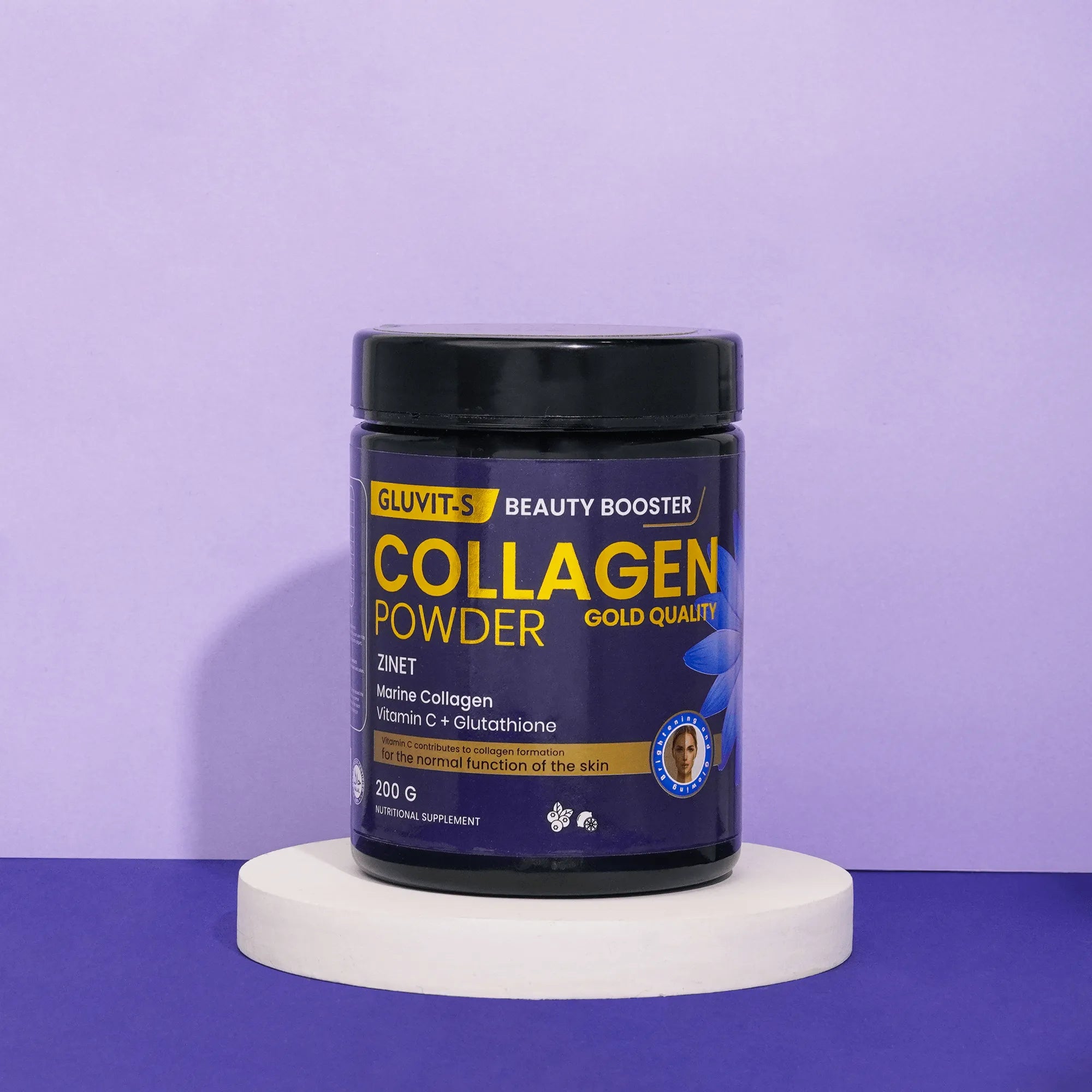 Gluvit-s Hydrolyzed Marine Collagen Powder