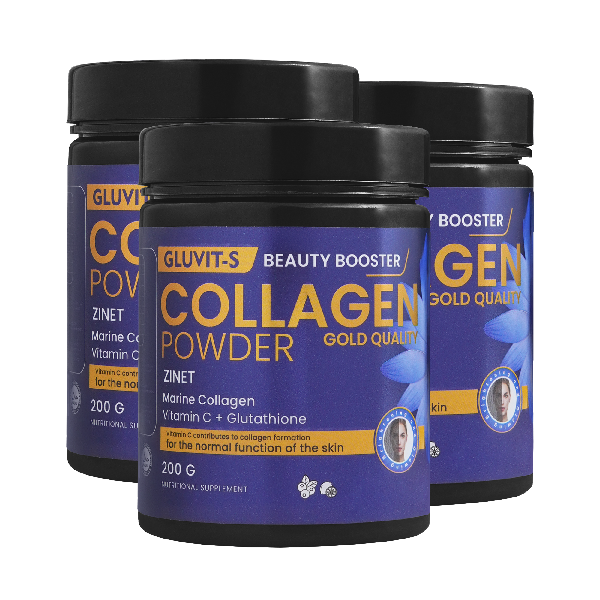 Gluvit-s Hydrolyzed Marine Collagen Powder