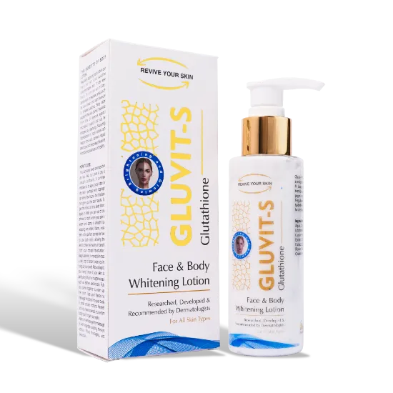Gluvit-s Glutathione Face & Body Whitening Lotion