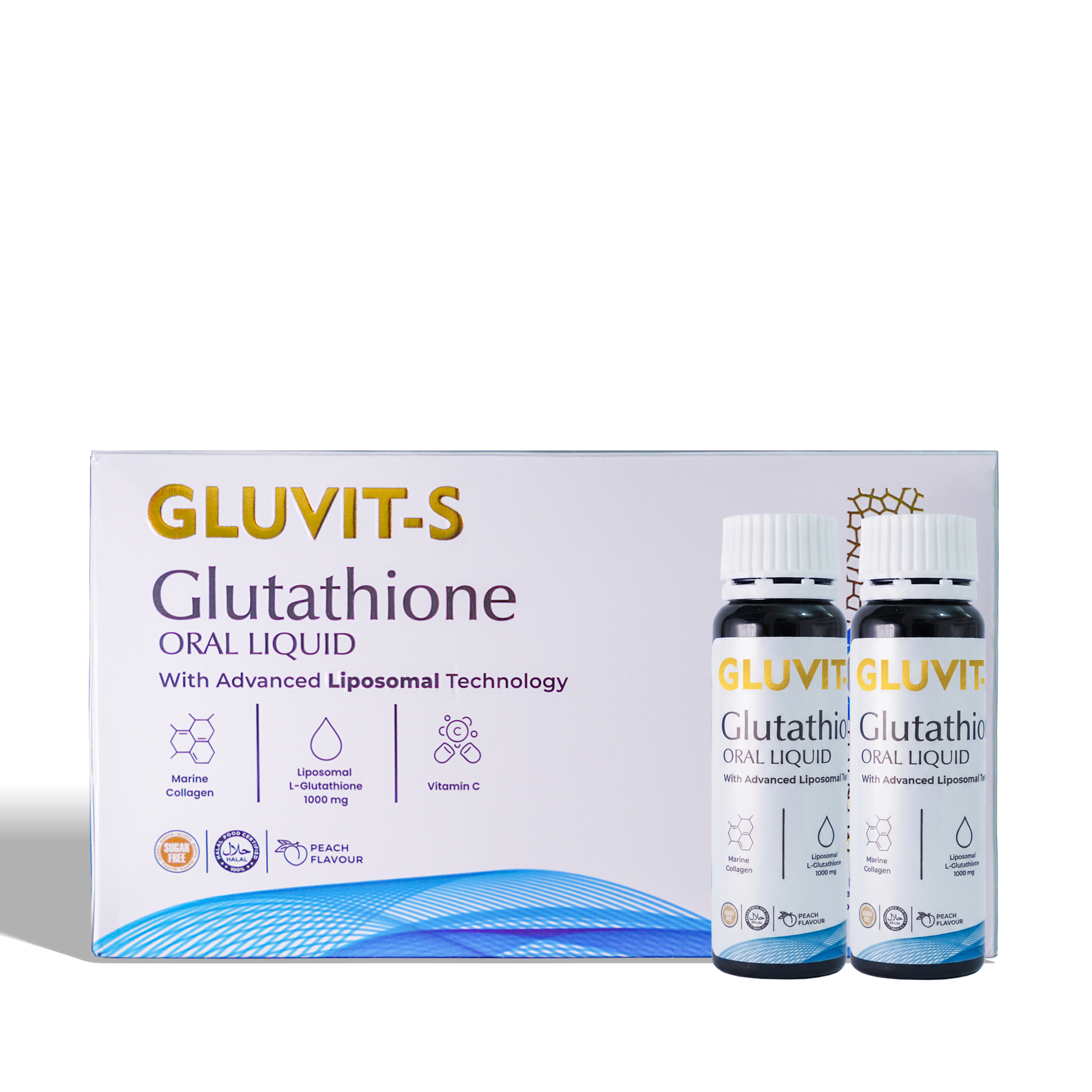 glutathione whitening liquid POLIGLO – Glutathione Oral Liquid Shots main image 1