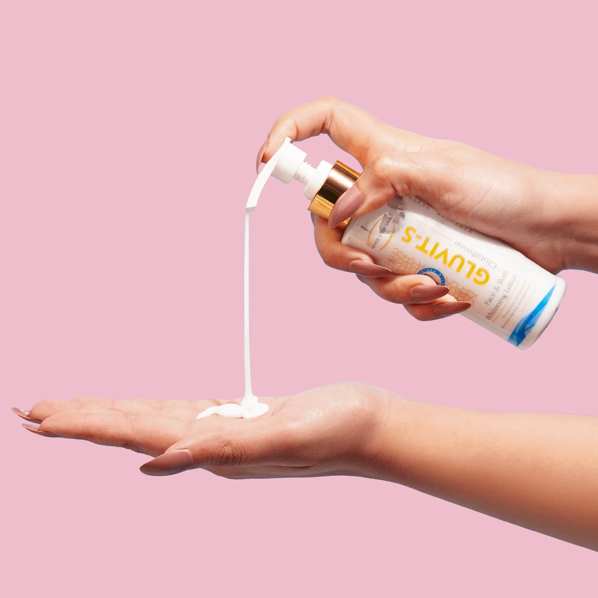 Gluvit-s best skin lightening body lotion with Glutathione