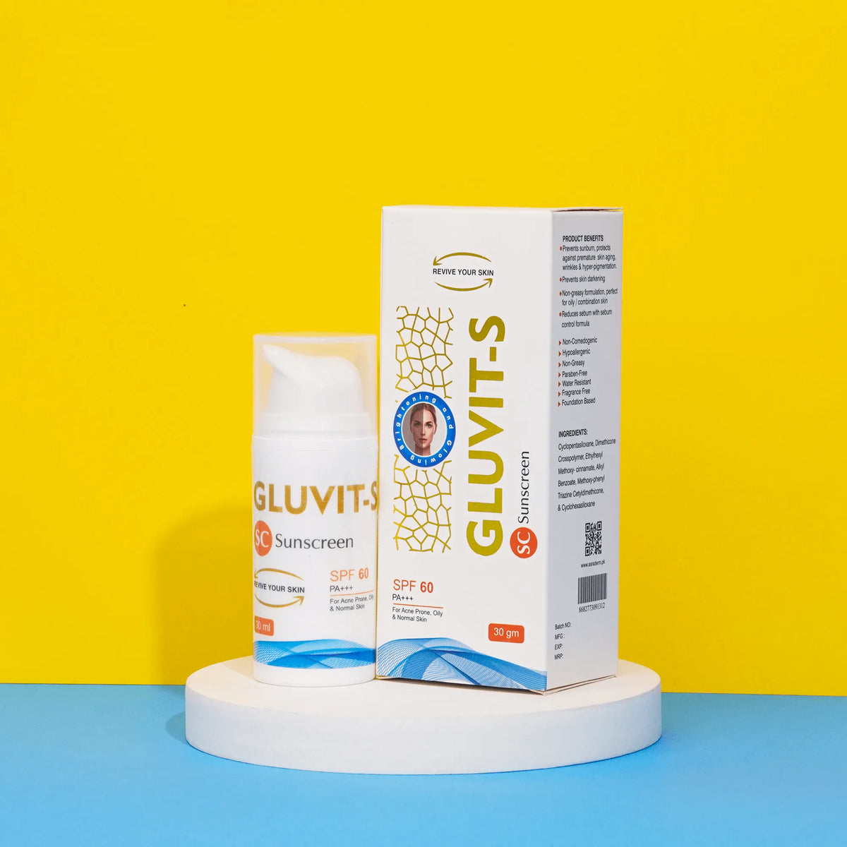Gluvit-S Sunscreen SPF 60